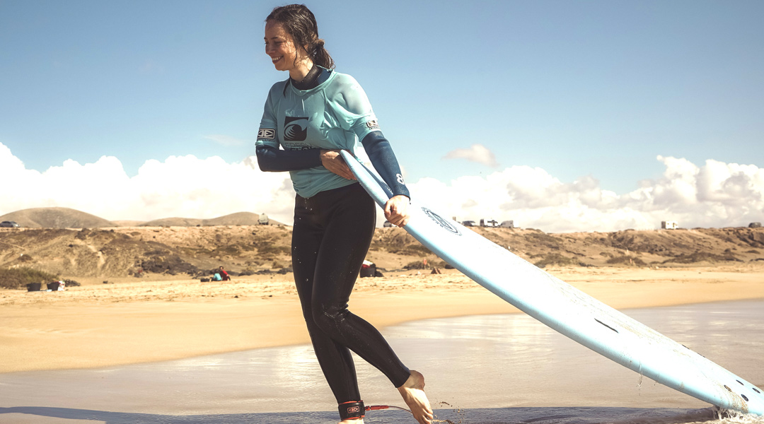 erste surfstunde material