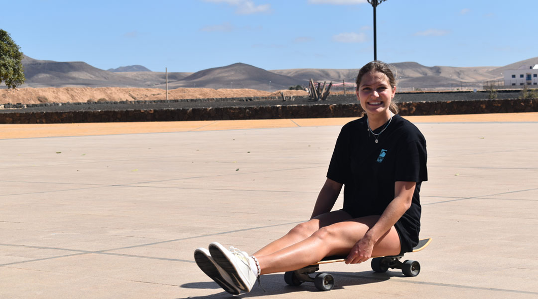 Skateszene-auf-Fuerteventura
