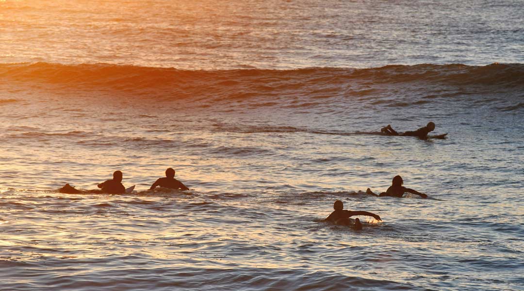 verantwortungsbewusstes verhalten im wasser - reihenfolge im lineup