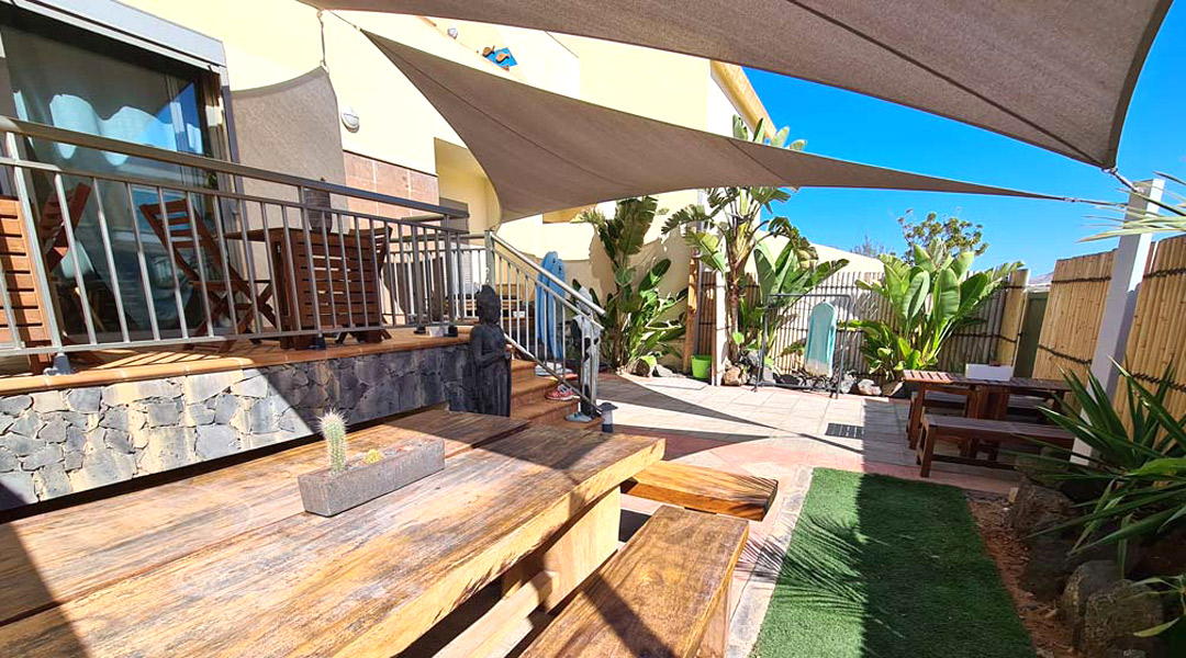 terrasse surfcamp fuerteventura