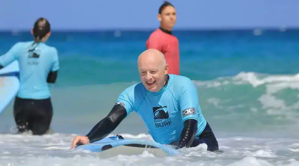 clase de surf surf adulto