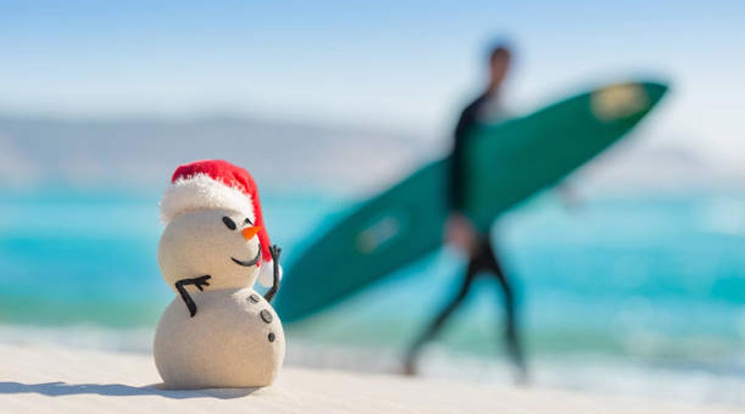 Weihnachten am Meer – magisch, sonnig & voller Wellen