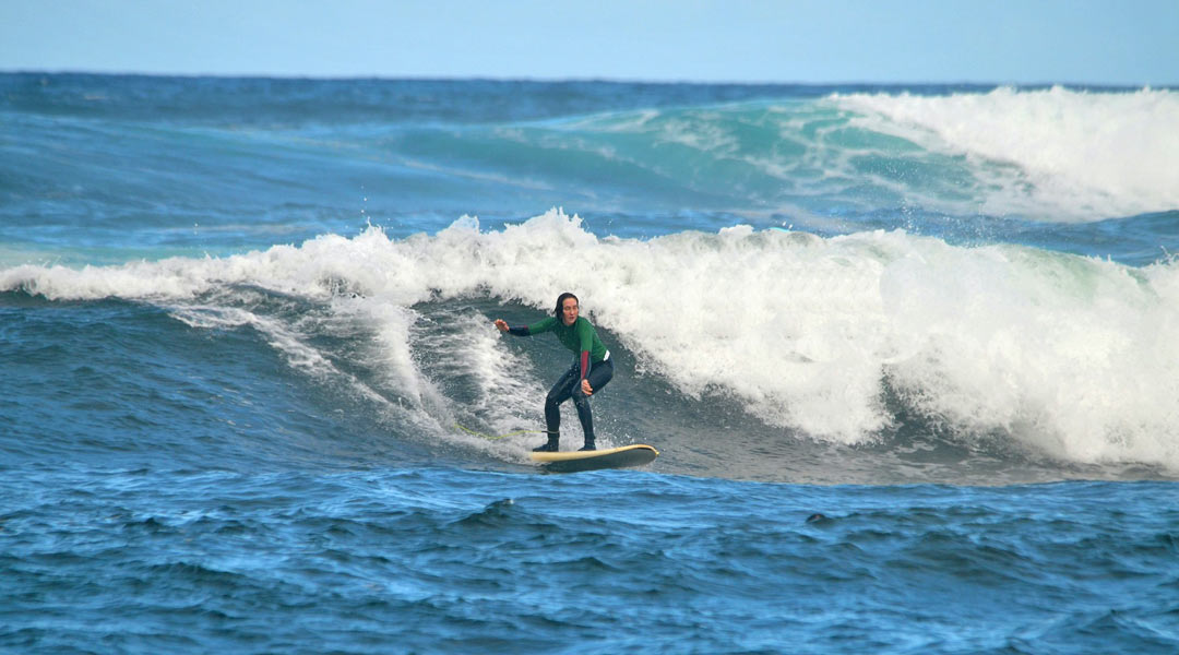 surfen im november - winterswell