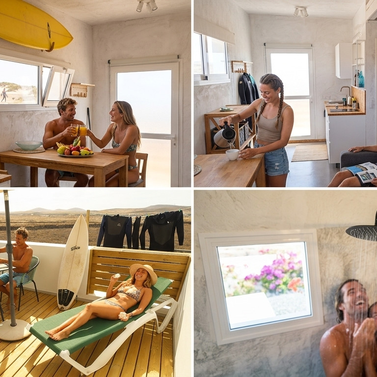 vitamin sea guesthouse in lajares our rooftop studio vitamin sea guesthouse in lajares our rooftop studio