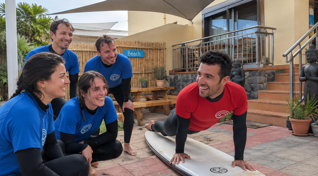 Surf Coaching in Fuerteventura: Take-off Surf Coaching in Fuerteventura: Take-off